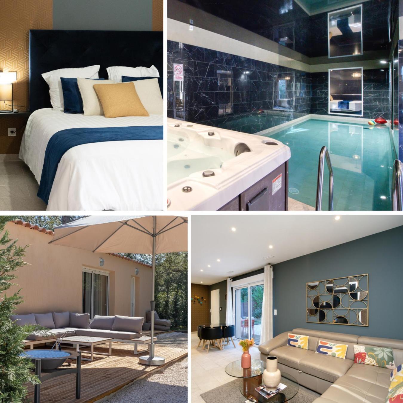 Villa 2Pers Lorgues Piscine, Spa, Hammam Dış mekan fotoğraf